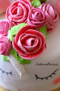 Licorne cake - Cookinintherain 