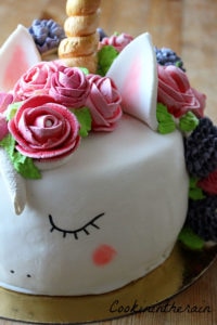 Licorne cake - Cookinintherain 