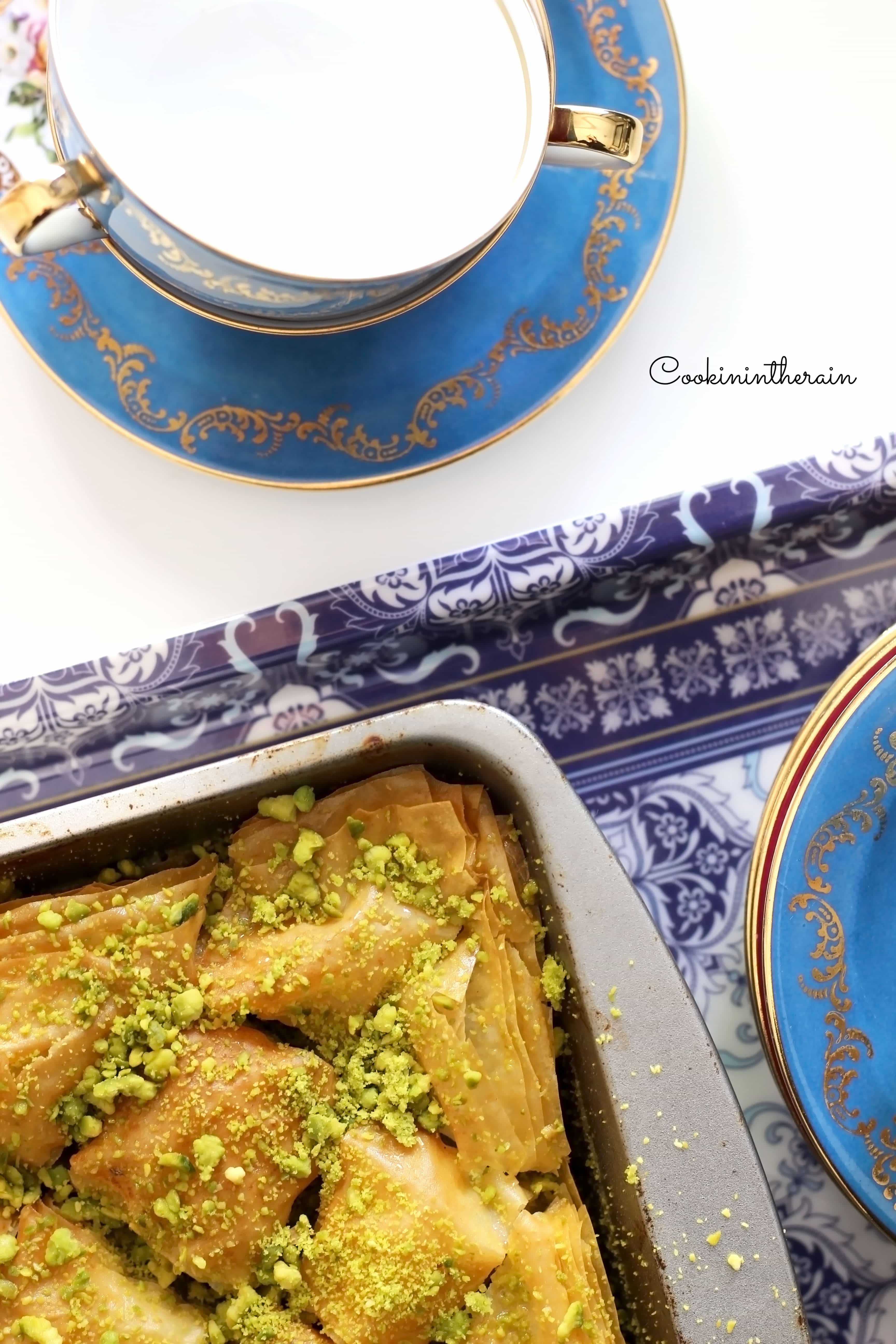 Tea time exotique avec les baklavas d'Andy Harris et David Loftus