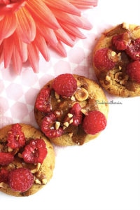 cookies dulcey praliné framboise - Cookinintherain