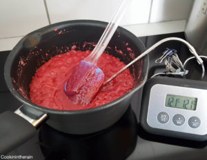 cuisson à 121°C pour tarte crémeuse