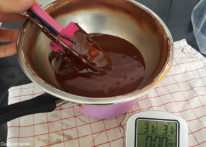 Utiliser le chocolat à 31°C