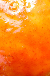 dégradé d'oranges de la tarte selon la luminosité
